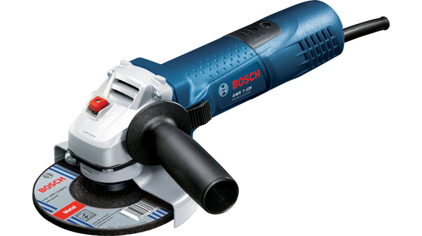 Blue Angle Grinder